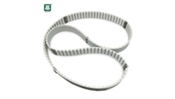 Endless AT10 Teeth Steel Teeth White Polyurethane Timing Belt PU Synchronous Belt1