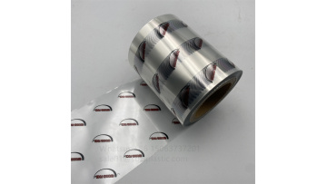 Transparent printable pattern PET heat sealing fil