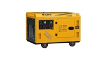 Patent product big silent canopy 7KW rated output 198 diesel engine generator1