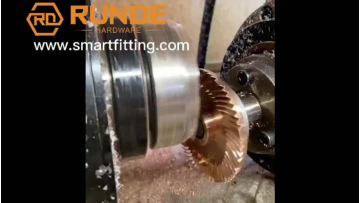 processing the accessary of brass gas stove