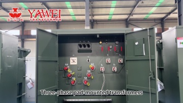 OIL IMMERSED THREE PHASE PAD MOUNTED TRANSFORMER