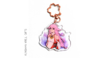 Anime Acrylic Keychain Acrylic Printing Custom1