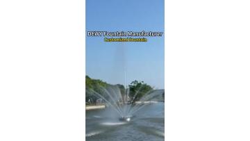 Outdoor lake aerator fountain