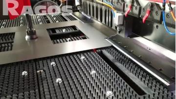 Cooling Parts finished in bending center