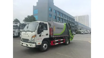 New Arrival JAC 4X2 5cbm Compression Refuse Truck1