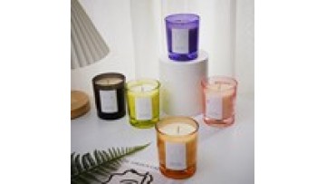 Factory customization Jar Container Frosting Glass Vidrio Container Para Vela Candle Holder Candle jars1