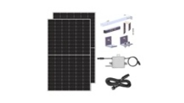 Balcony Panel Solar 500W 600W 1000W on-grid system Germany grid tied balcony garden solar system kit1