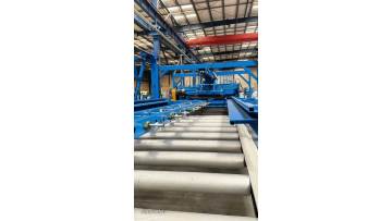 Concrete reinforcement wire mesh welded line
