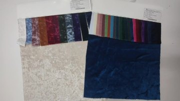 Hot Sale Clothes Material Polyester spandex ice velvet Fabric ECO-Friendly velour clothes Fabrics for garment1