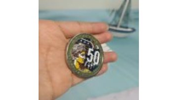 Custom Soft Enamel Coins for Alaska's 50th Anniversary Event1