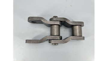 Heavy duty curved chain