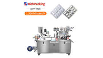DPP 80 90 Full Automatic Small Blister Packaging Machine Manufacturer Mini Tablet Capsule Blister Packing Machine For Sale1
