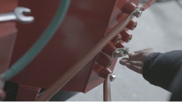 Dry-type transformer factory test