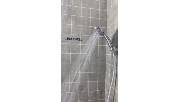 Removable and washable 3 function high pressure rain portable chrome abs plastic hand held shower head for bathroom1