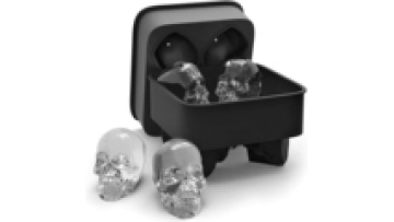 Wholesale Bpa free food grade silicone Skulls Ice Mold Tray High Grade Silicone Ice Cube Molds for Whiskey1