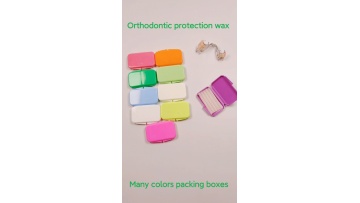 Ten Flavors Pre-cut Dental Denture Care Orthodontic protection wax bracket wax1