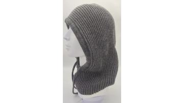 Knitted beanie hat