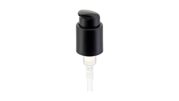 24/410 Matte Black Left-Right Lock Lotion Pump