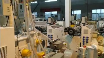 HDPE PA 3 layer extrusion machine 