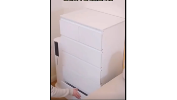 Five drawer removable metal lockers