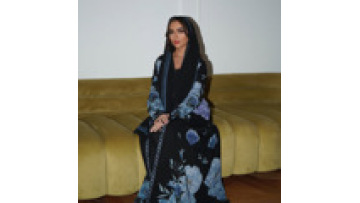 Modest Open Abaya Women Muslim Dress Flower Digital Printing Islamic Clothing Abaya Set Robe Dubai Abaya Dress With Hijab1