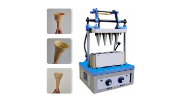 DST-4 ICE CREAM CONE MACHINE STAINLESS STEEL
