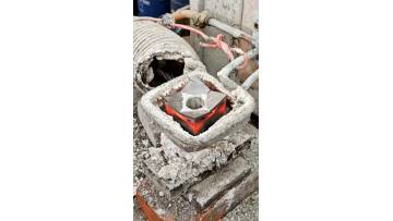 heating-HF welding mulching teeth