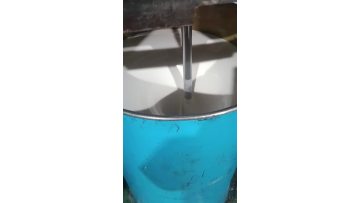 Real time filming of silicone mixing process, precise proportioning, and more stable product performance