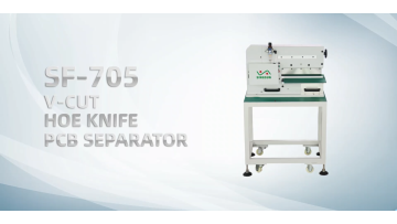 SF-705 V-CUT HOE KNIFE PCB SEPARATOR