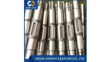 Forged Steel Large Forging Forgings Stepped Shafts Fan Wind Turbine Main Long Power En24 Transmission Shaft1