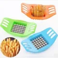 Cooking Food Prepare Gadget Stainless Steel Vegetable Fry Potato Chip Cutter Slicer Fruite Chopper Blade Cutter Kitchen Tools