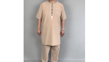 African style islamic clothing thobe  vetement musulman1