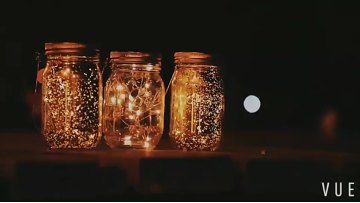 2M 20LED Outdoor Solar Mason Bottle String Hang Light Garden Party Wedding Christmas Night Light1