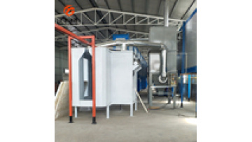 Industrial Small Pipe Recovery Powder Coating Paint Booth Efficiency Of Powder Recovery Is Up To 100%1