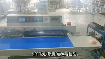 fully automatic air-extracting heat-sealing machine