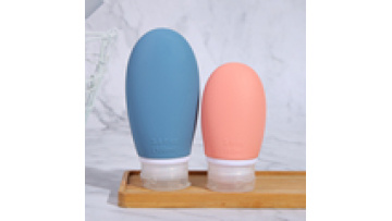 Wholesale Collapsible Squeeze Cosmetic Silicone Lotion 60ml 100ml Shampoo Bottle Hand Sanitizer Sport Gym Travel Bottle Set1