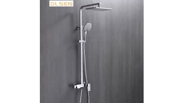 2022 Hot Selling Modern Luxury Chrome Bathroom Shower Set Single Handle Brass Bathroom Shower 3-way System Mixer Taps1
