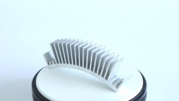 aluminum fin  anodized heatsink