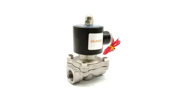 2S160-15 1/2′′ 2/2 Way Normally Closed Water Air Oil Gas Stainless Steel Solenoid Valve 12VDC 24VDC 24VAC 110VAC 220VAC1