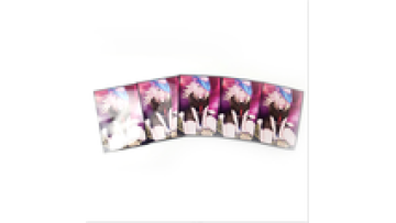 Pink Custom Clear Plastic Protective Soft Hologram Anime Game Style Card Sleeves1