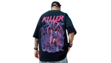 Streetwear Oversized T Shirt 220gsm 100% Heavyweight Cotton T-Shirt For Mens T Shirt1