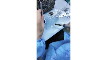 Transducer Electrode Wire Connection Process