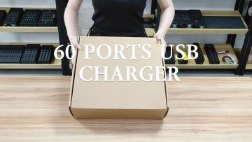 60-Port USB Charger Product Showcase