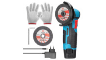 Portable 12V Cordless Mini Angle Grinder with Brushless Motor Trigger Switch Grinding Disc DIY Power Tool for Polishing1