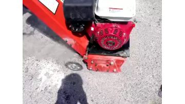 Concrete mechanical milling machine