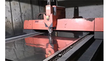 electric fryer factory CNC laser cutting 