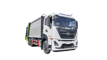 Rear Loading Compactor Garbage Truck for Continuous Waste Collection1