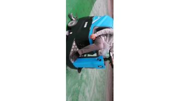 DJ60M indoor workshop epoxy floor dust cleaning