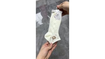 Girls Series High Elastic Boat Socks