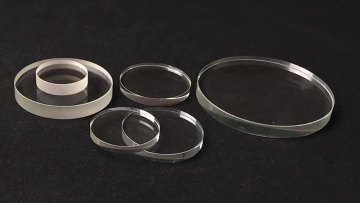 Heat resistant quartz glass High Temperature Quartz glass disc1